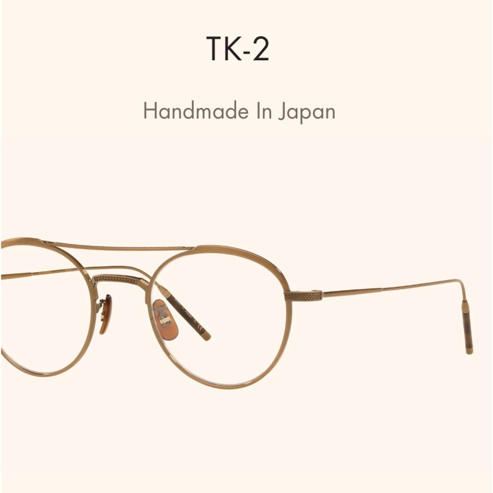 Oliver Peoples TK-2 Titanium Round 47